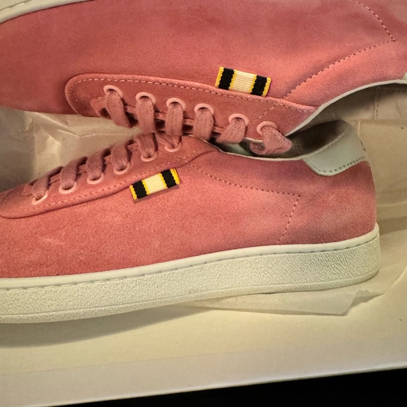 APRIX PINK Suede SNEAKERS SIZE 38. Unisex.. - Picture 3 of 13